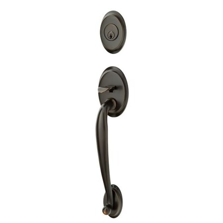 Emtek Oil Rubbed Bronze Handleset 4420VUS10B 4420VUS10B
